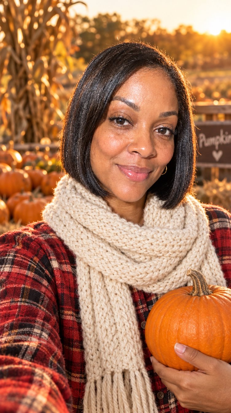 Pumpkin patch, AI-made demo look